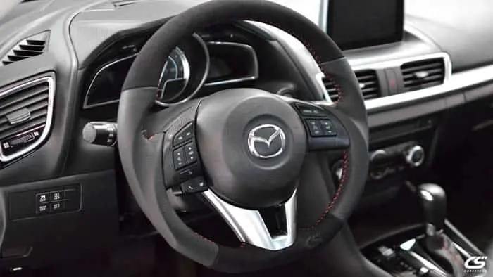 3rd gen Mazda3 steering wheel wrap kit